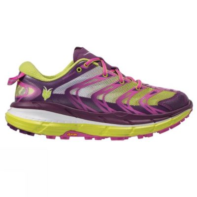 Zapatillas Running Hoka One One Speedgoat Mujer Fucsia / Verde - Chile WZH457690